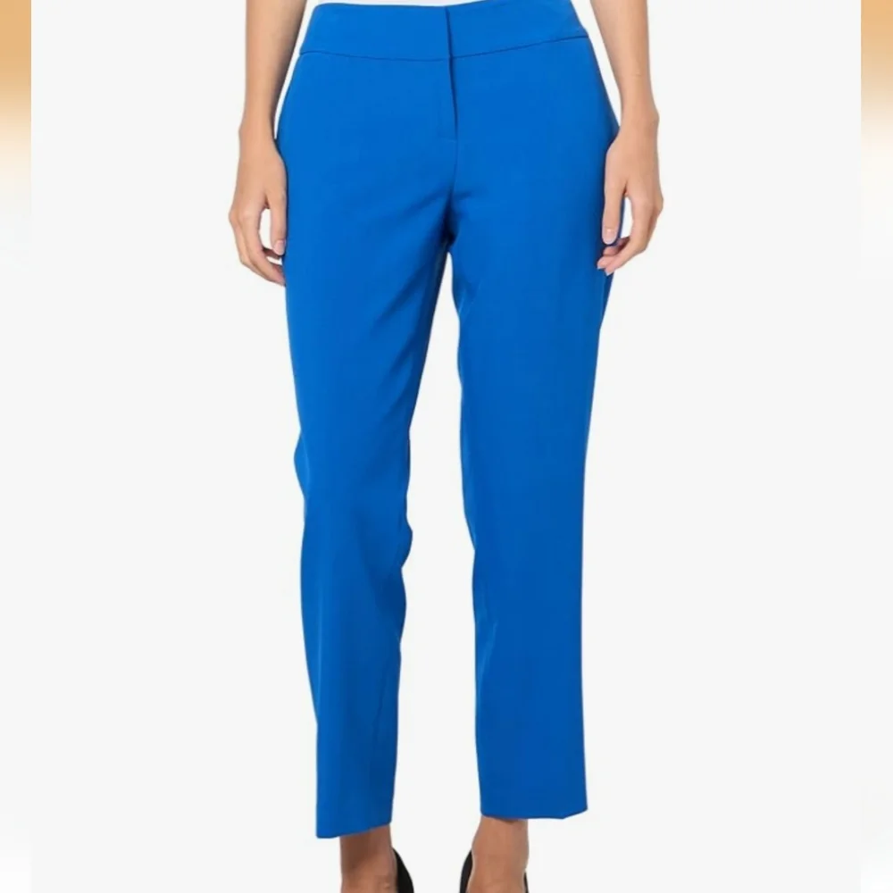 Women's Electric Blue Tailored Pantsuit - 16W 🆕 - Picture 3 of 4